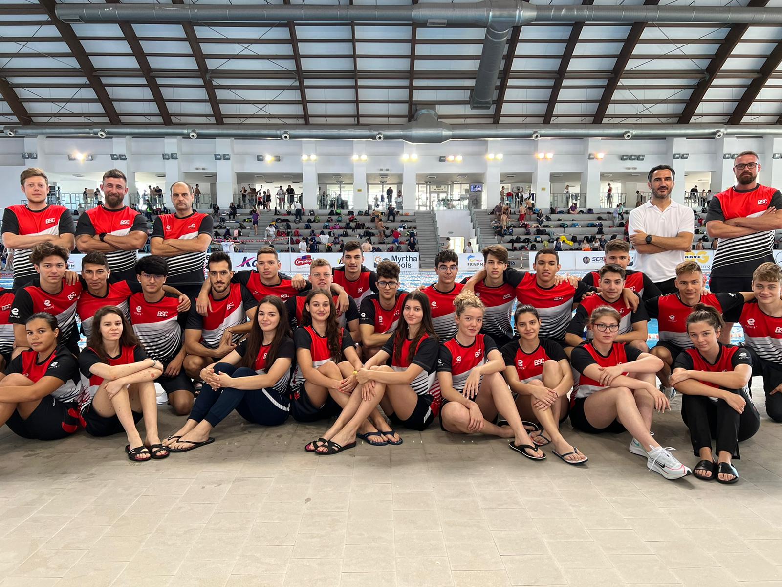 64 de medalii naționale pentru sportivii BSC, la Campionatele Naționale de Înot Seniori, Tineret și Juniori